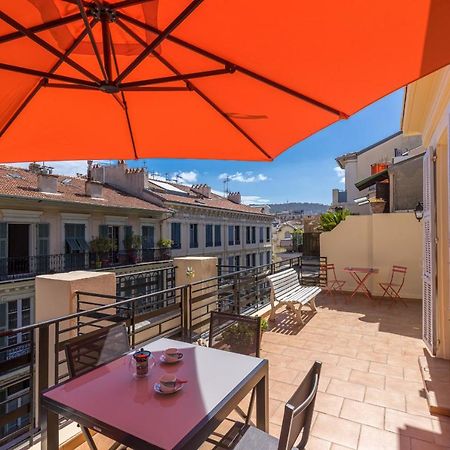 Open Sky Terrace Downtown Studio Nice Dış mekan fotoğraf